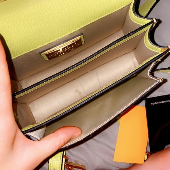 Valentino purse lime green studded - Picture 4 of 6